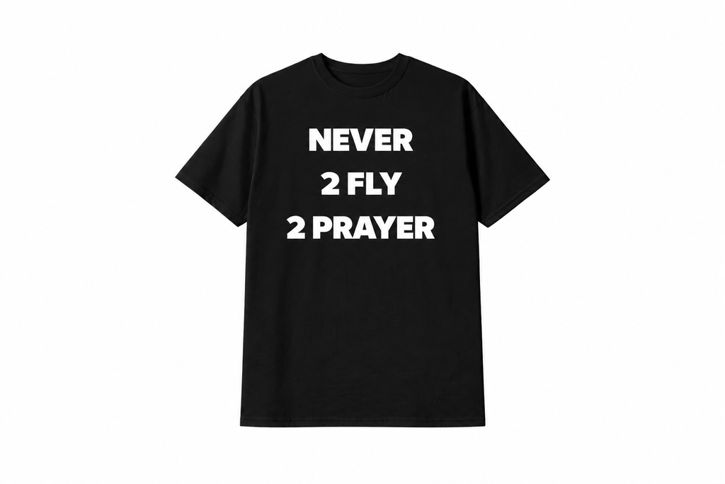 N2F2P T-Shirt — Black